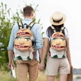 thumbnail image 6 of Lsque Sml Jeffy Pattern Canvas Daypack, Durable Backpack, High-quality Versatile Backpack,Vintage Compact Backpack-Medium, 6 of 6