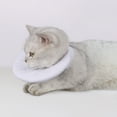 thumbnail image 4 of rygai Cat Cone Collar Multipurpose Double Sided Use Fastener Tape Closure Comfortable Wear Protective Anti-Bite Breathable After Surgery Pet Cat Cone Collar Pet Supplies,Pink,M, 4 of 7