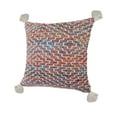 thumbnail image 5 of Harlow Hill Nomad 20" x 20" Geometric Adult Decorative Throw Pillow, Ivory/Multicolor, 5 of 11