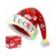 thumbnail image 1 of wonima44 Santa Hat Red Plush DIY Funny Light Up Christmas Hat For Adult or Kids, 1 of 1