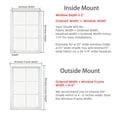 thumbnail image 4 of Everyday Celebration Blossombird Relaxed Roman Shade,Light Filtering Cordless Hand-Operated Soft Fold Blind,27x64" Multi, 4 of 8