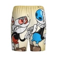 thumbnail image 5 of Cuphead Mugman Game Men's Short Pajama Pants Lightweight Daily Lounge Shorts Bottoms Sleepwear Cozy Soft Home Pajama Pants Shorts, 5 of 9