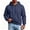 Navy, variant on TKKCS Mens Solid Pullover Hoodie Drawstring Loose Fit Casual Long Sleeve Hooded Sweatshirt Khaki XL