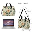 thumbnail image 3 of FORMRS 16" Laptop Sleeve Bag Carrying Case with Handle Travel Shoulder Briefcase, Floral Design, 3 of 8
