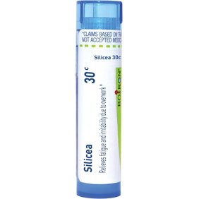 (5 Pack) Boiron Silicea 30C Homeopathic Medicine for Fatigue - 80 Pellets