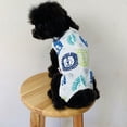 thumbnail image 1 of Ropa quirúrgica para mascotas, ropa para perros, bolsa de cuatro patas, ropa para el vientre, ropa de esterilización de algodón, 1 of 6