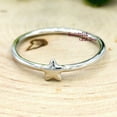thumbnail image 2 of SS DESIGNS 5mm Petite Dainty Star Ring, Solid 925 Sterling Silver Star Solitaire Ring, Cute Tiny Star Rings for Womens s, 2 of 5