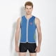 thumbnail image 5 of Wetsuits 3mm sin mangas Neopreno Natación Sundial Tops Tops Tops de traje de traje de baño para aeróbicos de agua Canotaje Surfing Kayak Blue M Sweethay OD003694-05, 5 of 7