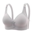 thumbnail image 3 of Birdeem Woman Color Thin and Steel Hoop Gathered Breathable Underwear for Daily Bras, 3 of 8