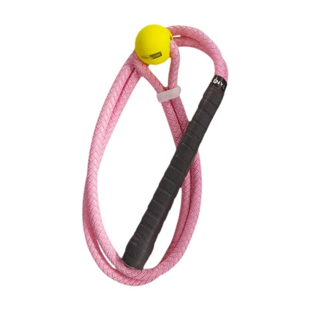 Ayuda para el entrenamiento del swing de golf Accesorios para la corrección de la postura Herramienta para entrenar el swing de golf Rosa