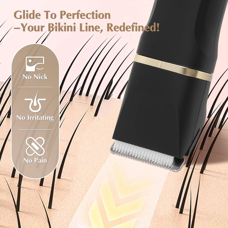 Obacre 2-in-1 Electric Trimmer, IPX7 Waterproof Body and Nose Hair photo 3