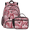 Color 4, variant on Jiaoprinted Hearts Backpack and Insulated Lunch Box Set, Multi‑Pocket Daypack with Detachable Insulated Lunch Tote for Travel Work Outdoor, Colorful