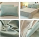 thumbnail image 4 of Juego de cama de 4 piezas de algodón lavado | Poliéster suave y transpirable | Dormitorio individual/matrimonial | Incluye funda nórdica, sábana ajustable y 2 fundas de almohada, 4 of 6