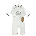 thumbnail image 2 of Touched by Nature Unisex Baby Organic Cotton Coveralls, Nature Baby, 12-18 Months, 2 of 4