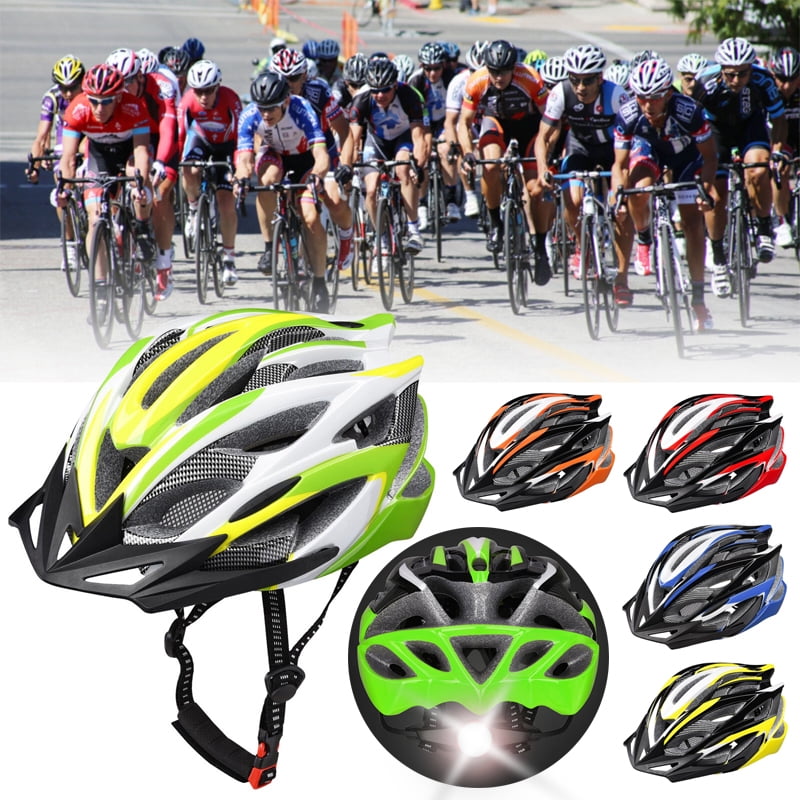 Bicycle Helmet Bike Adjustable Unisex Adult Safety Helmet Gear Outdoor Device 