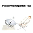 thumbnail image 6 of Fzsteel High Efficiency Solar Igniter for Outdoor Fire Starting, 40g Ultra-Lightweight & Portable, Compact Design with High Precision Reflector for Camping Hiking Survival Gear (White), 6 of 6