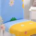 thumbnail image 3 of Decoración De Silla De Comedor De Cocina Con Estampado Floral De Asiento Decoración De Funda 28 Soledad Fundas para sillas de comedor, 3 of 7
