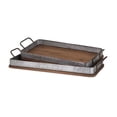 thumbnail image 2 of Imax 88690-2 Jarvis Decorative Wood Trays, 2 of 2
