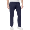 thumbnail image 1 of Calvin Klein - Pantalones chinos de satén para hombre, color azul, 33 de ancho x 32 de largo Calvin Klein chino, 1 of 2
