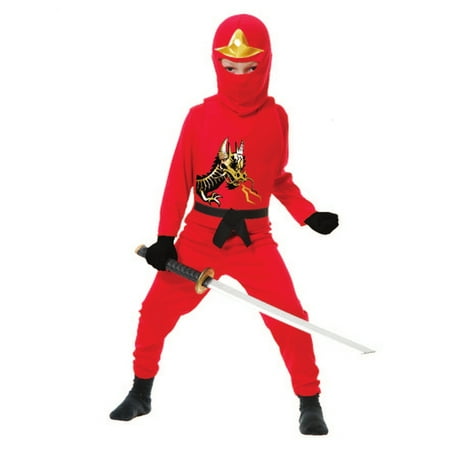 Red Ninja Avengers Series II Boy's Costume