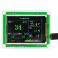 thumbnail image 1 of Qiilu 2.8'' Multifunctional  Digital Car PM2.5 Air Quality Detector Monitor AQI Home Air Monitor, PM2.5 Meter, PM2.5 Monitor, 1 of 7