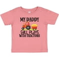 thumbnail image 3 of Inktastic Farming Daddy Plays with Tractors Boys or Girls Baby T-Shirt, 3 of 5