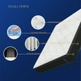 thumbnail image 6 of CTQC Twin 12 inch Cooling Gel Hybrid Mattress, Medium Firm, Individually Pocket Springs, Certipur-US Certified, White with Black Rim, 6 of 7