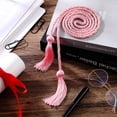 thumbnail image 4 of Graduation Cords Boao, 6 unidades, cuerdas de honor de poliéster de 1,7 m, color rosa, 4 of 6