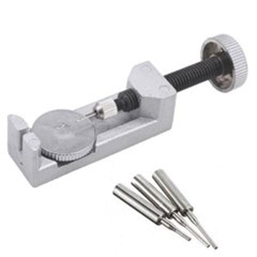 Watch Band Remover with 3pcs Spare Pin Watch Pusher Remover Adjustable