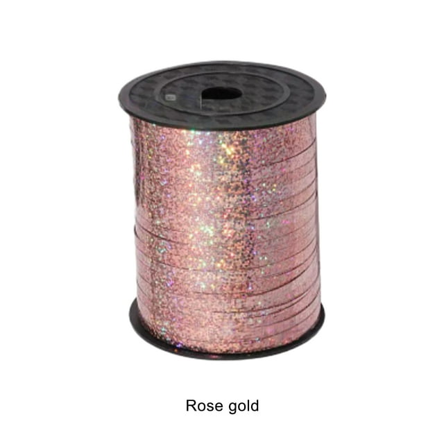 VONKY Plastic Decoration Ribbon And Durable Stunning Crafts And Gifts Environmentally Friendly Sturdy Rose Gold 1Set