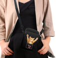thumbnail image 4 of HELLHERO Women Shoulder Bag Cat Peeking Out Hug Me Stylish Polyester Adjustable Strap Adults 4.33"x1.97"x7.09" Travel Daily Use, 4 of 7