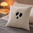thumbnail image 3 of WWG Halloween Pillow Cover, Decorative Throw Pillowcase, Soft Polyester, 18x18 Inch, Festive Holiday Decor for Couch Sofa Bed, Quality Stitching, Easy to Display, 3 of 6