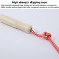 thumbnail image 3 of CSChome Skipping Rope Adjustable Flax Weaving Jumping Rope Long Rope Fat Burning Fitness Exercise for Adults and Children, 3 of 7