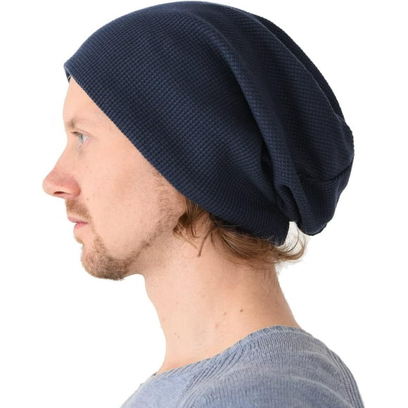 czcpp-Womens Slouchy Cotton Beanie Hat - Mens Baggy Slouch Chemo Hat Toque Japanese Style