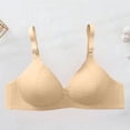 thumbnail image 2 of Uqiangy Breast Reduction Bra Bras for Women Lace Sports Bras for Women Bra for Plus Size Women Plus Size Push Up Bras for Women Pushup Bra No Underwire Beige L, 2 of 9