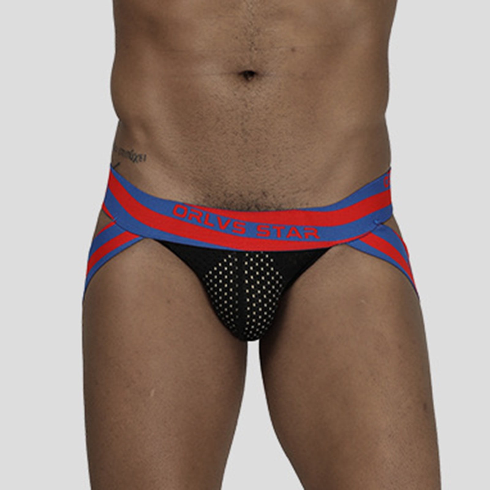 Men Lingerie Low Rise Jockstrap Micro Thong Stretch Bikini Brief Boxer