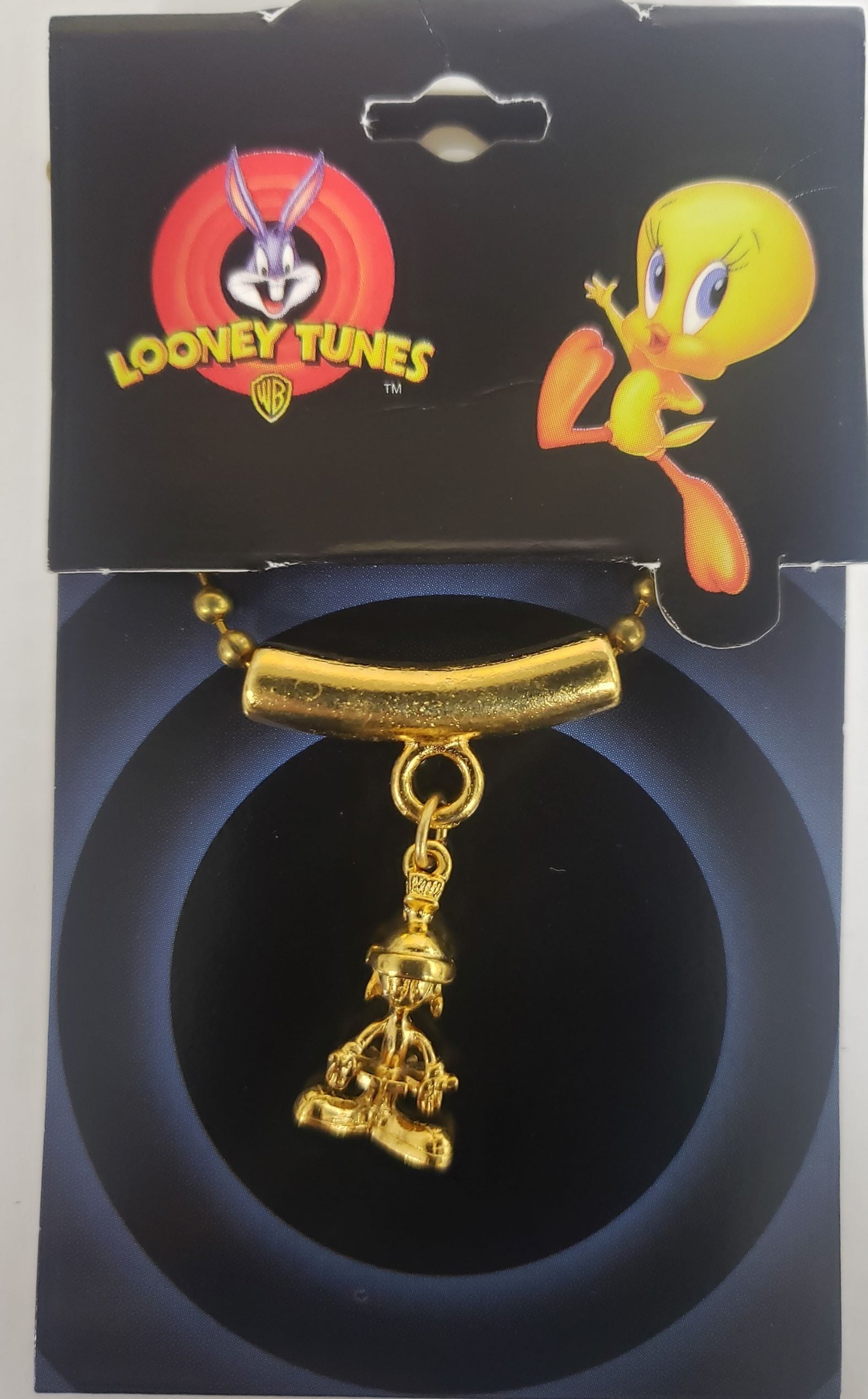 Starline Looney Tunes Space Jam Jewelry Marvin The Martian Necklace