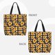 thumbnail image 2 of Easygdp Vintage Black White Plaid Sunflowe Bolsa Tote para Mujer, Bolso de Hombro para Trabajo, Playa, Viajes, Compras y Supermercado, 2 of 7