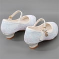 thumbnail image 4 of hengsof Girls' Dress High Heel Sandals Stylish Comfortable Crystal Shoes Perfect for Performances Stages and Parties Suitable for Children Aged 4-12.5 Years, 4 of 6