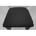 thumbnail image 3 of Waterproof Canvas Dining Room Chair Back Covers or Seat Covers by Penny's Needful Things (Both Chair Back & Seat Cover) (17 W x 18 H CHAIR BACK) (Black), 3 of 5