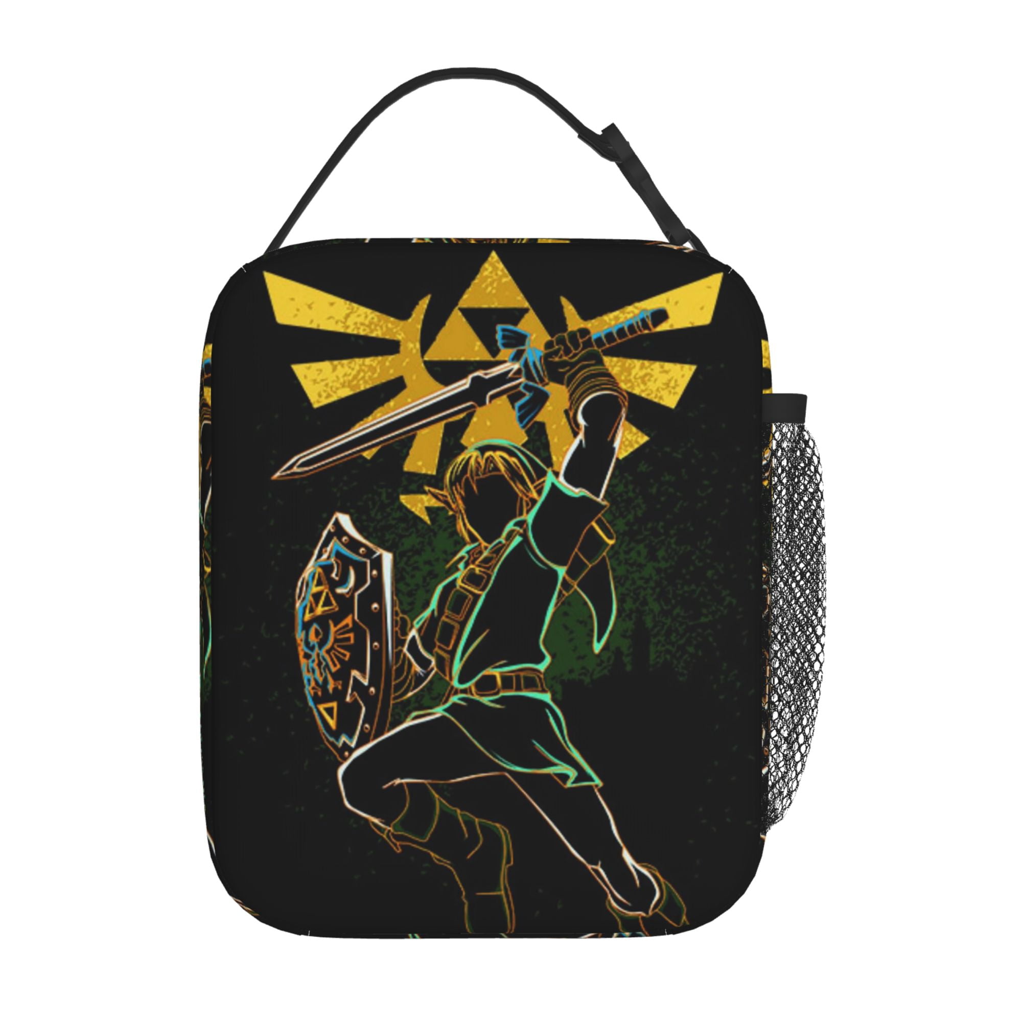 The Legend of Zelda Reusable Lunch Bag Portable Insulated Lunch Box Tote Bag Cooler Office Work Picnic