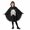 Black, variant on Zylarhe Girls Halloween Jumpsuits Dance Stage Performance Party Outfit Playful Home Wear for Toddlers White 4-5 Years