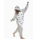 thumbnail image 1 of Pijamas de una pieza: pijamas de una pieza con botones y capucha de animales de dibujos animados de Halloween, ropa para el hogar y pijamas para mujeres, 1 of 4