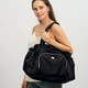 thumbnail image 4 of Pañalera para Bebé tipo Maleta de Mano y Bolsa Crossbody LuckyLy UNITALLA Repelente al Agua Bolsas Térmicas Biberón y Cinta Carriola Incluye Cambiador Impermeable negro, 4 of 6