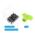 thumbnail image 3 of Uxcell 1/4 Inch Steel Track Spikes Reemplazo de Clavos para Zapatos Deportivos con Llave para Clavos Negro 100Pcs, 3 of 6