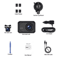 thumbnail image 3 of TOGUARD Dash Cam Front and Rear, 1080P Dash Camera, Car Camera with 2.45'' LCD Display, Parking Mode, G-Sensor, Night Vision, Loop Recording, WDR, 3 of 7