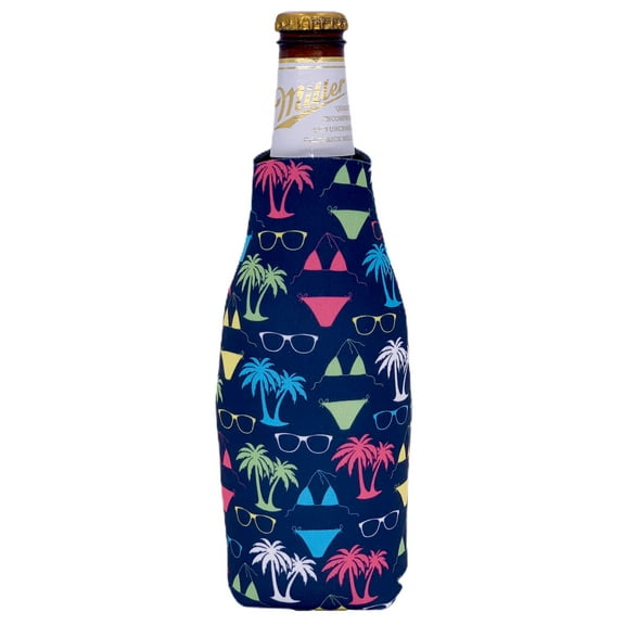 Bikini Pattern Beer Bottle Coolie
