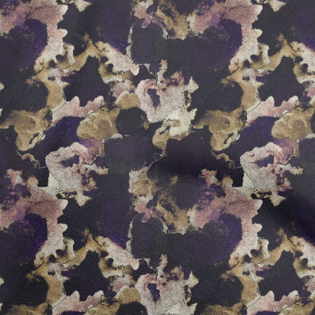 oneOone Velvet Purple Fabric Abstracts Sewing Craft Projects Fabric Prints By Yard 58 Inch Wide