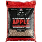 Traeger Apple BBQ Wood Pellets, 20lbs