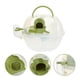 thumbnail image 4 of ColoMX Pequeña jaula de carpas de carpas transparentes mango de hámster hámster diseño de hámster jaula de viaje, 4 of 7